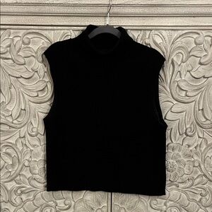 J.Crew Cropped Sleeveless Turtleneck